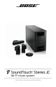 SoundTouch Stereo JC - Wi-fi music system